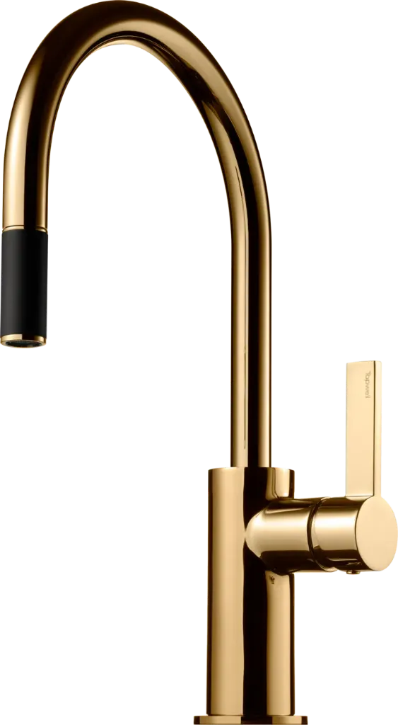 Tapwell ARM375 Brass (met uittrekbare kop)
