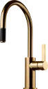 Tapwell ARM375 Polished Brass (met uittrekbare kop)