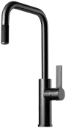 Tapwell - ARM985 Black Chrome (met uittrekbare kop)
