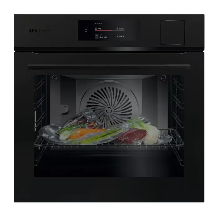 [BS7900T] AEG - 8000 MealAssist met Steampro - Combi Stoomoven - 60 cm - Mat Zwart