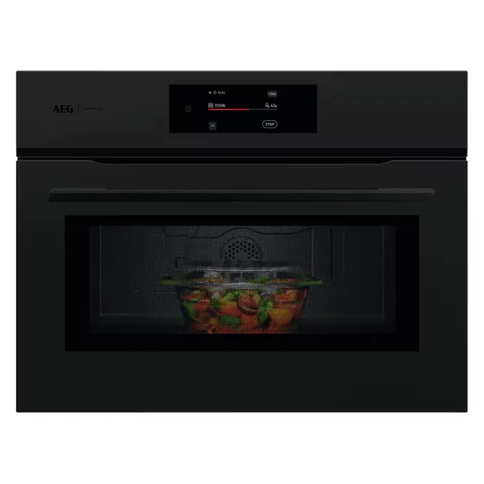 [CM7300T] AEG - 7000 MealAssist Microwave - 45 cm - Mat Zwart