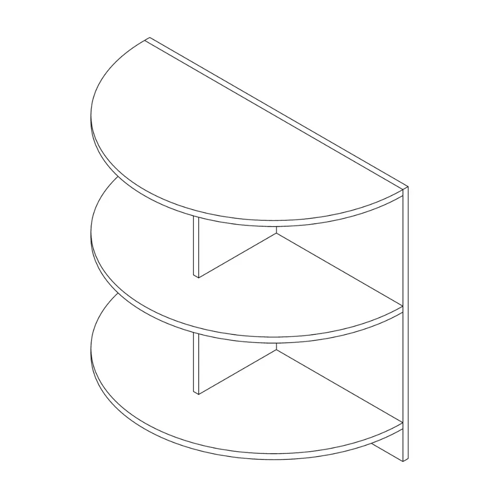 [OC/ISLAND/MAXI/] Model Island - shelve module - 998x520x520 (0000 Unknown)